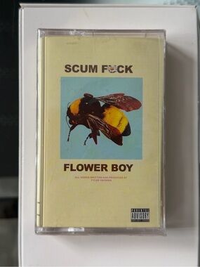 Tyler,the Creator Scum F*ck Flower Boy YELLOW CASSETTE Sealed NEW Limited Ed.